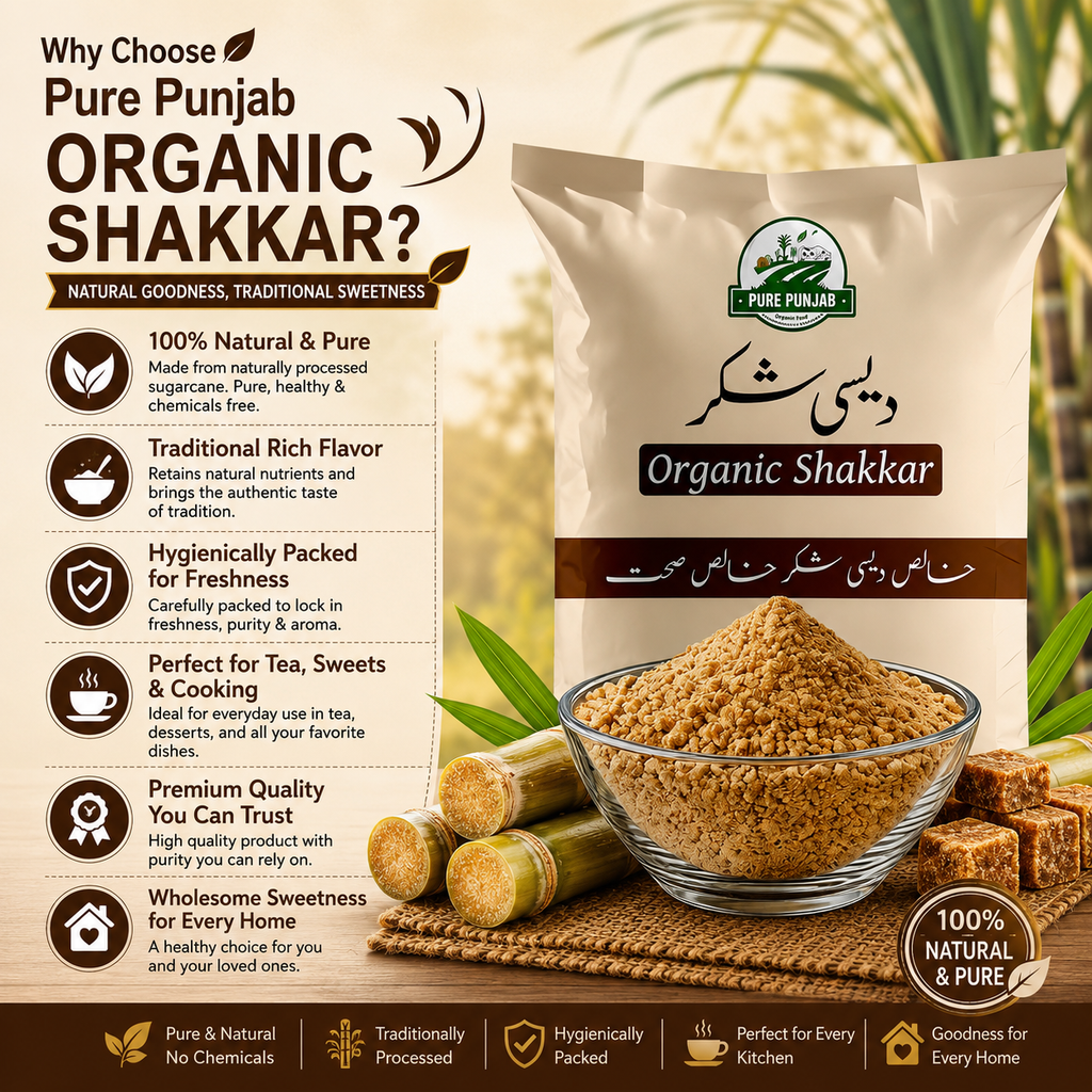 Pure Organic Shakkar