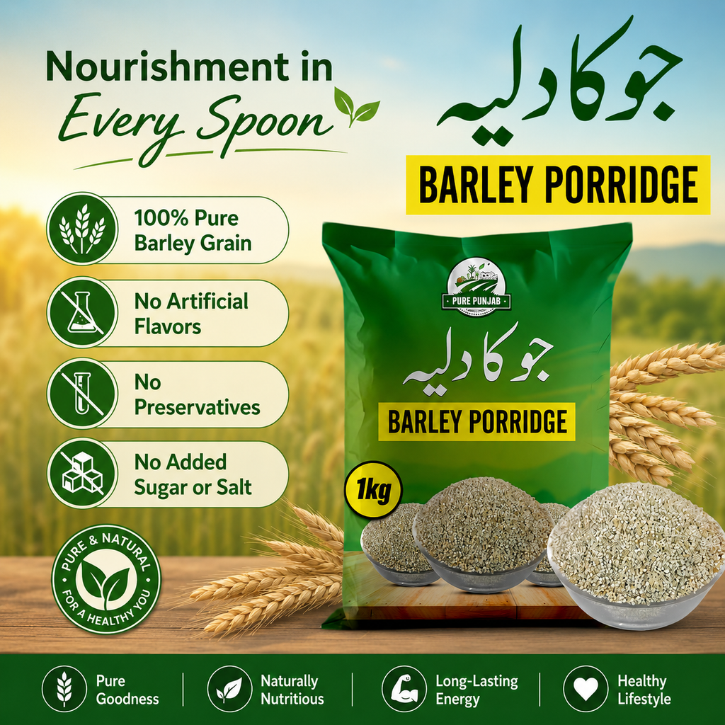 PURE BARLEY PORRIDGE ( JOU DALIA)
