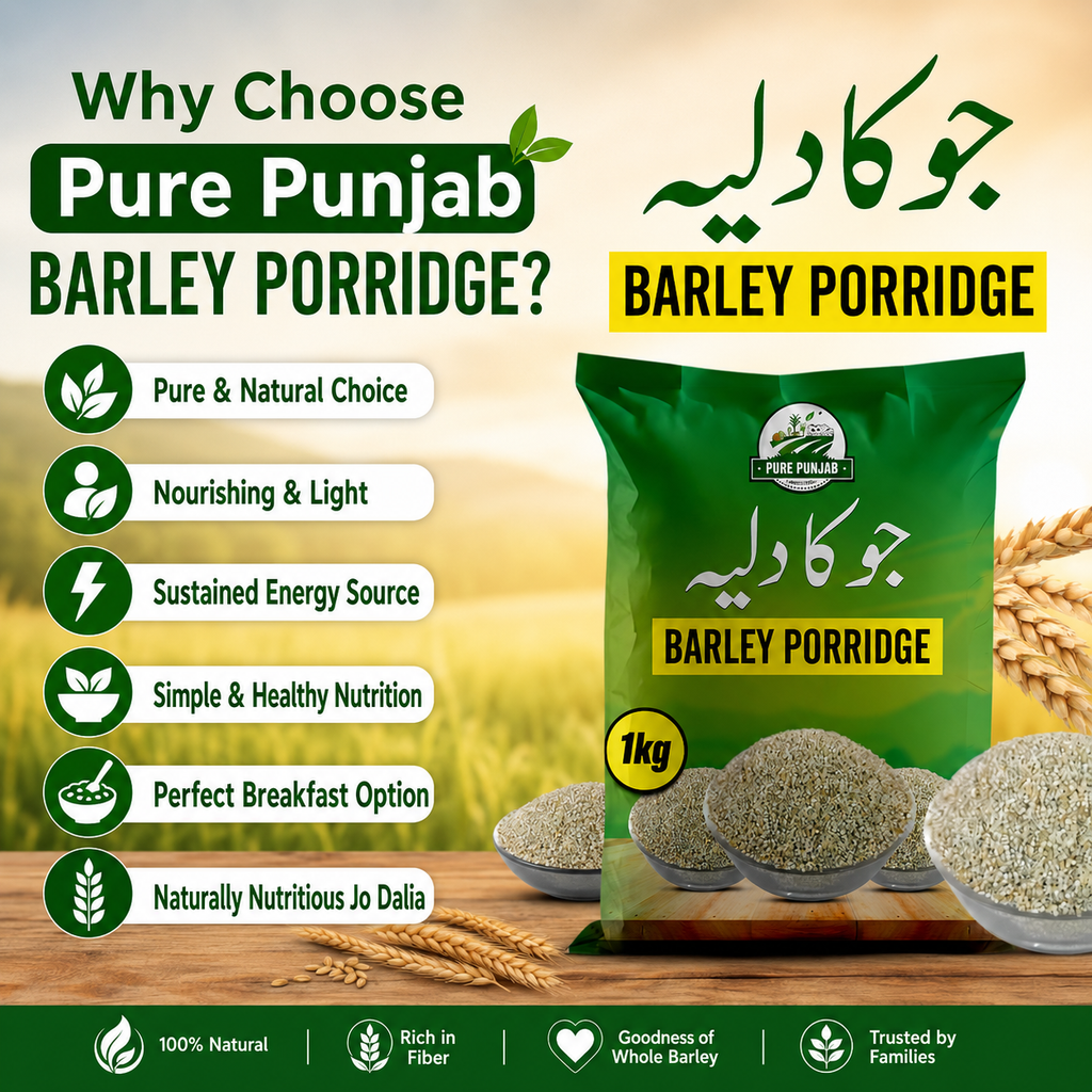PURE BARLEY PORRIDGE ( JOU DALIA)