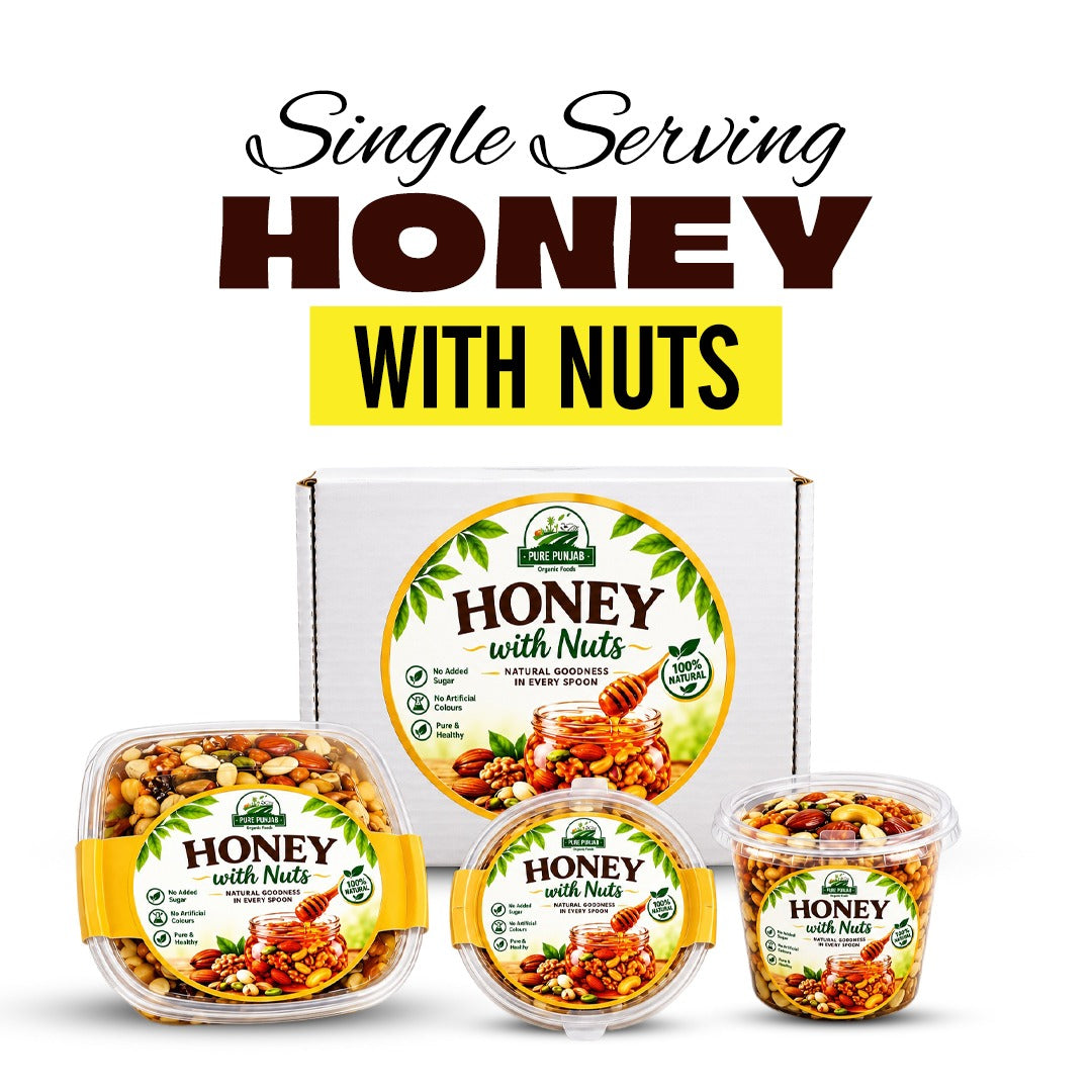 Pure Punjab - Honey with Nuts
