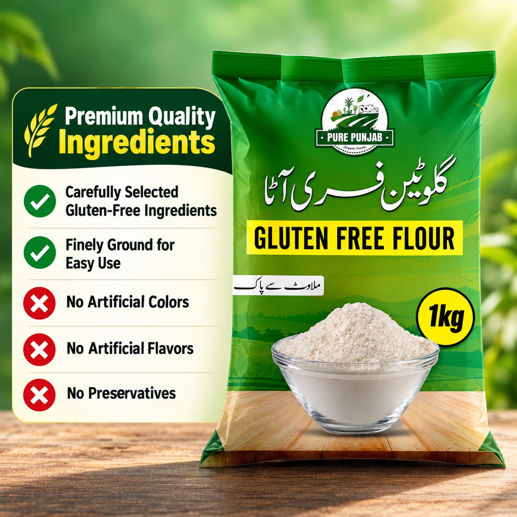 Pure Punjab Gluten Free Flour | پیور پنجاب گلوٹن فری آٹا