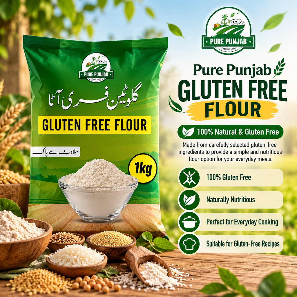 Pure Punjab Gluten Free Flour | پیور پنجاب گلوٹن فری آٹا