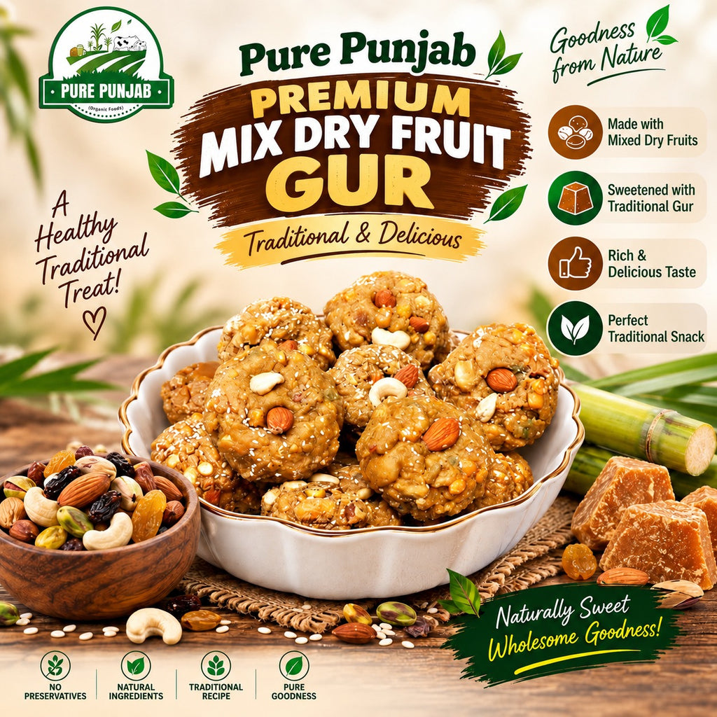 Mix Dry Fruit Gur